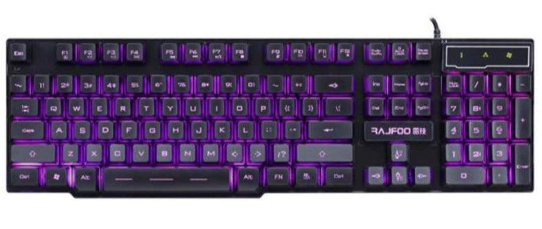 Skorter | Dragons Alpha 3C USB Wired 3 Colors LED Backlight PC Gaming Keyboard
