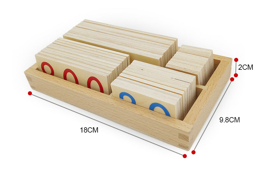 Skørter | JaheerToy Math toys Montessori teaching aids educational toys for children Thousand Hundred Ten Single digit Digital cognition