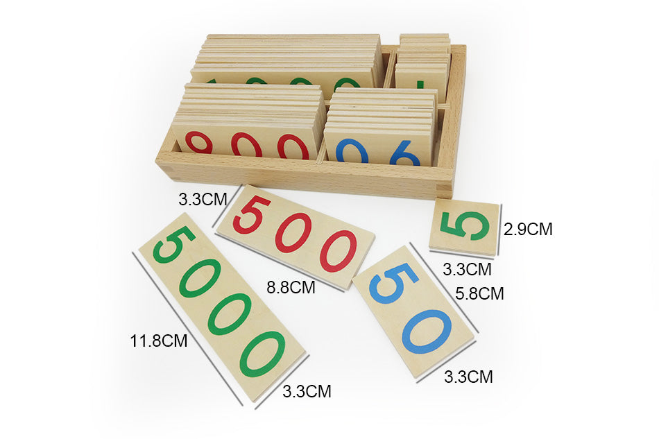 Skørter | JaheerToy Math toys Montessori teaching aids educational toys for children Thousand Hundred Ten Single digit Digital cognition
