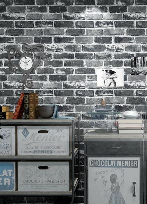 Skorter | Carter Rustic Brick Wallpaper Roll