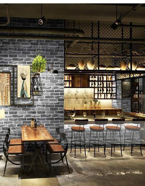 Skorter | Carter Rustic Brick Wallpaper Roll