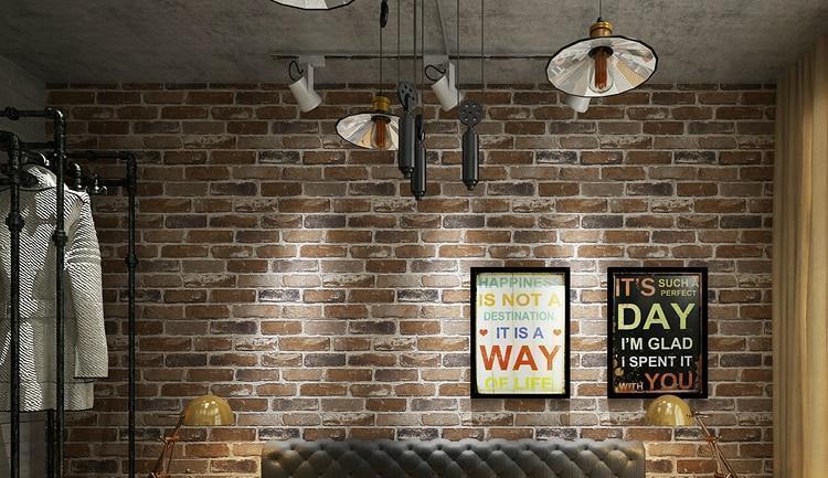 Skorter | Carter Rustic Brick Wallpaper Roll