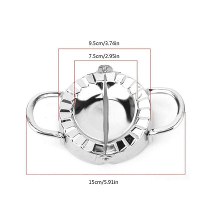 Skorter | 2PC Stainless Steel Dumpling and Empanada Maker