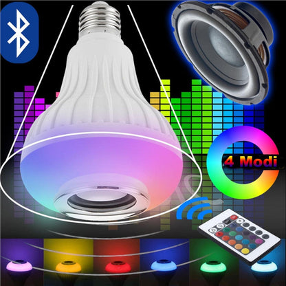 Skorter | LED Light Bulb with Bluetooth Speaker