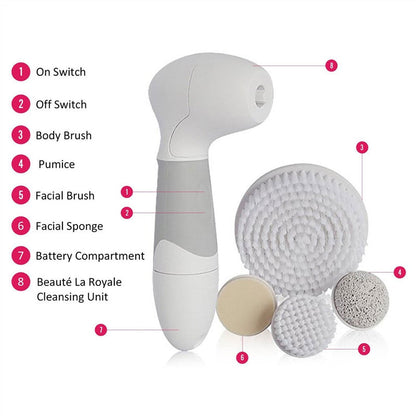 Skorter | 4-in-1 Portable Multi-functional Facial Brush Cleaner Blackhead Remover