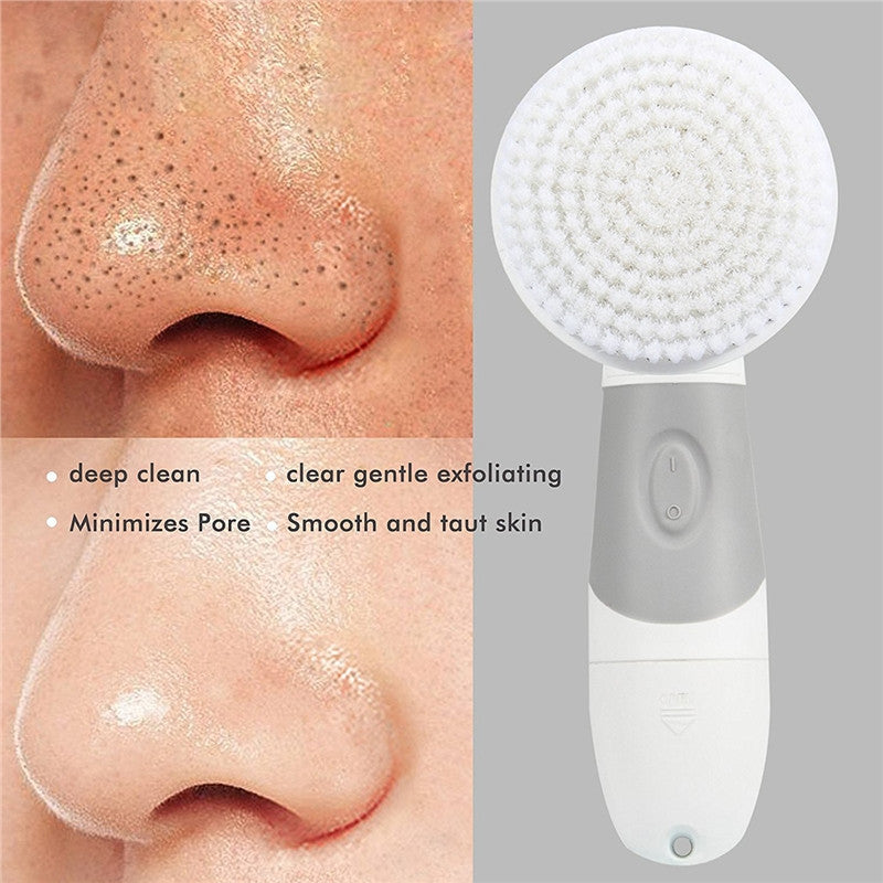 Skorter | 4-in-1 Portable Multi-functional Facial Brush Cleaner Blackhead Remover