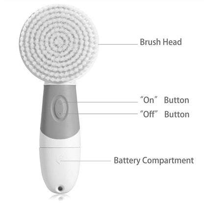 Skorter | 4-in-1 Portable Multi-functional Facial Brush Cleaner Blackhead Remover