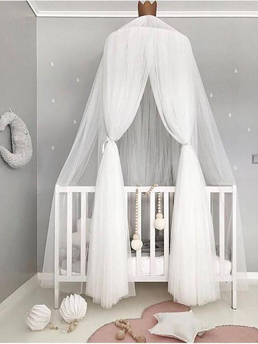 Skorter | Bed Curtain Round Crib