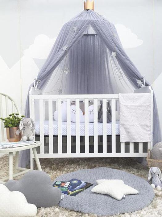 Skorter | Bed Curtain Round Crib