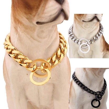 Skorter | Big Hip Hop Chains Dog Collar 15mm