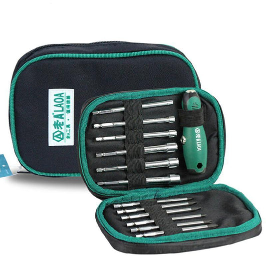 Skorter | 12-in-1 Multi-Function Professional Screwdriver Socket Set with T-Handle