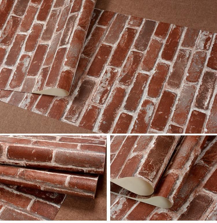 Skorter | Carter Rustic Brick Wallpaper Roll