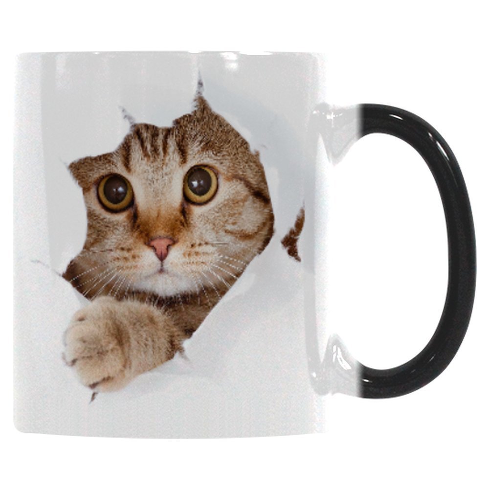 Skorter | Cute Lovely Cat Colorful Changing Ceramic Coffee Mug