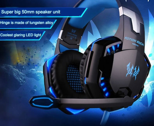Skorter | Dragon RZ LED 3.5MM Stereo Gaming Headphone with Microphone