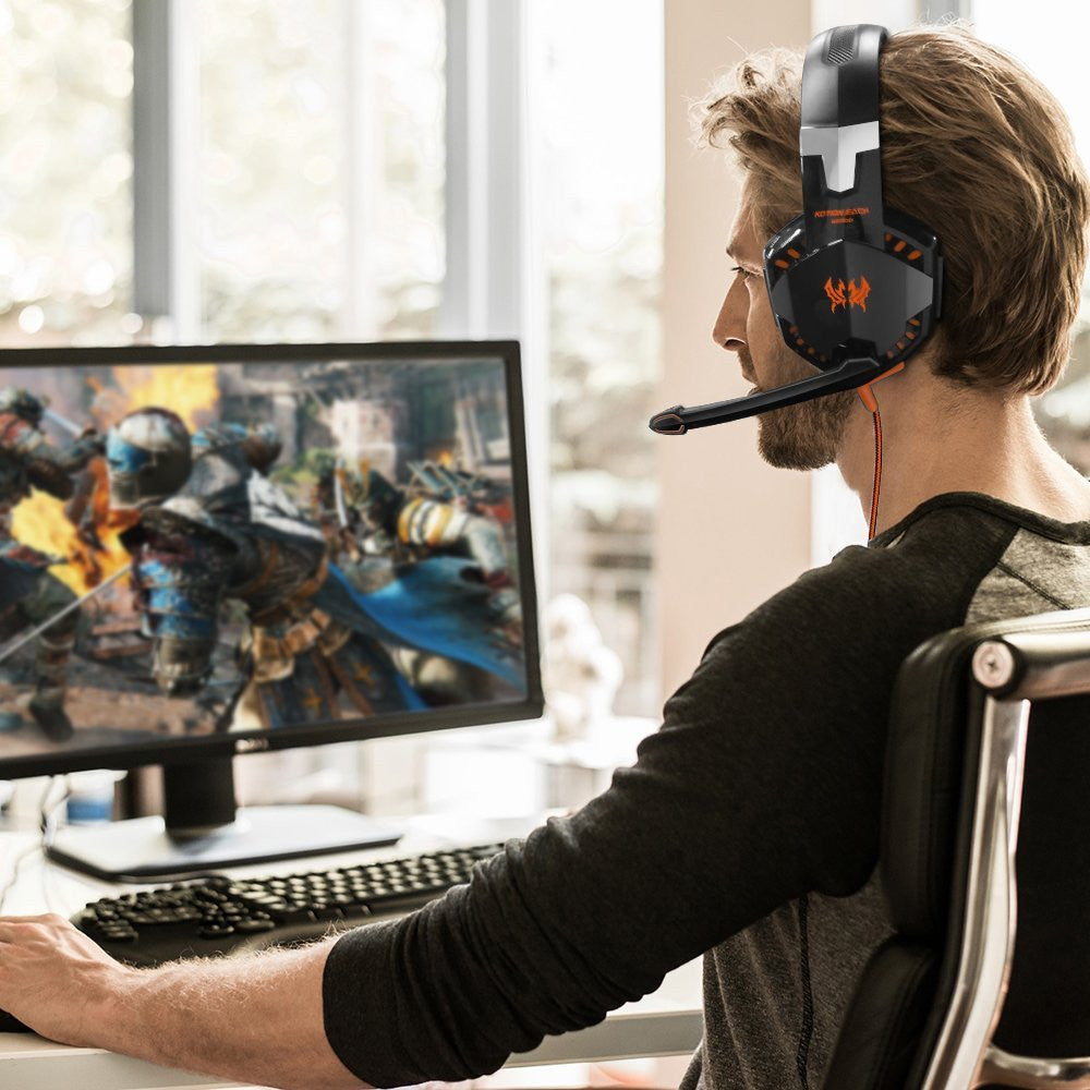 Skorter | Dragon RZ LED 3.5MM Stereo Gaming Headphone with Microphone