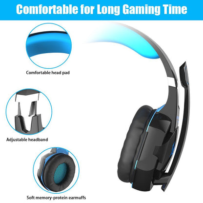 Skorter | Dragon RZ LED 3.5MM Stereo Gaming Headphone with Microphone