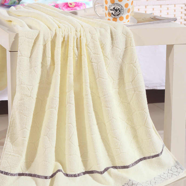 Skørter | High quality textile scale pattern 100% cotton soft bath towels