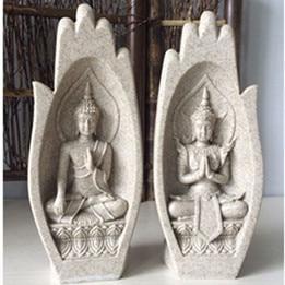 Skorter | 2 piece Buddha figurine
