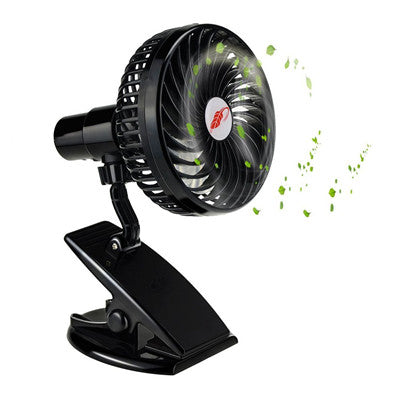 Skørter | Mini Mute Clamp Fan Rechargeable Silent 4 Blades Stroller Fans Portable Air Cooling 3 Speeds Desktop USB Fan with USB Output