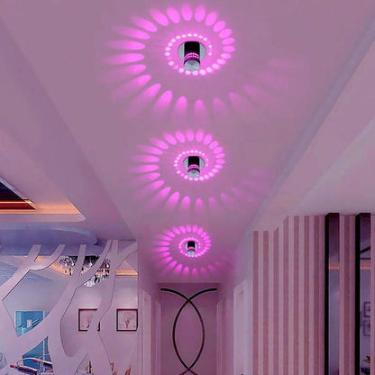Skorter | Elegant & Unique Spiral Aesthetic Ceiling Lamp | SpiralGlow