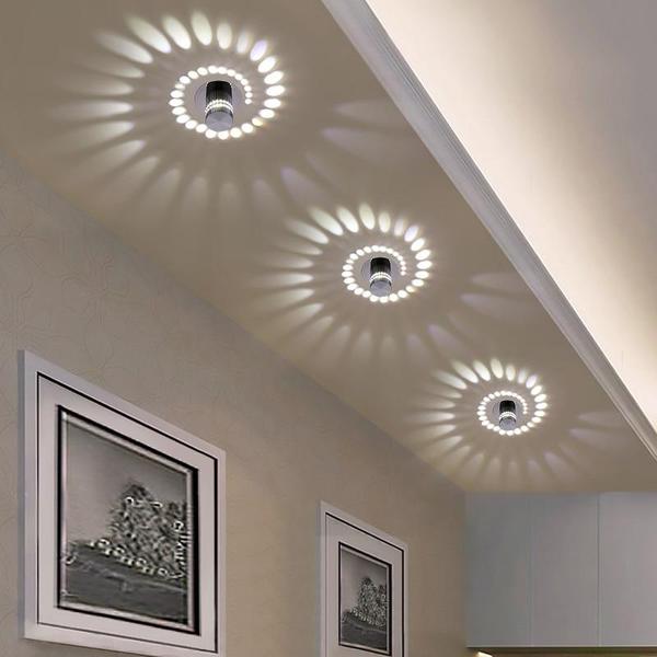 Skorter | Elegant & Unique Spiral Aesthetic Ceiling Lamp | SpiralGlow
