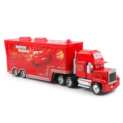 Skorter | 1:55 Diecast Cars 2 3 Lightning McQueen Mack Uncle Truck Jackson Storm Cruz