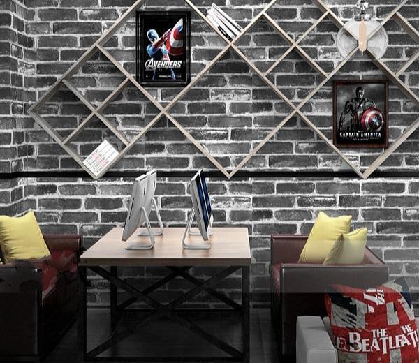 Skorter | Carter Rustic Brick Wallpaper Roll