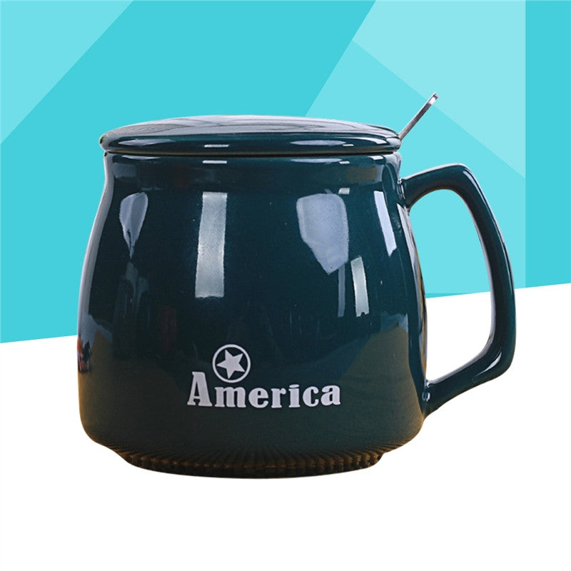 Skorter | America Theme Ceramic Coffee Mug