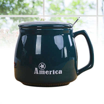 Skorter | America Theme Ceramic Coffee Mug