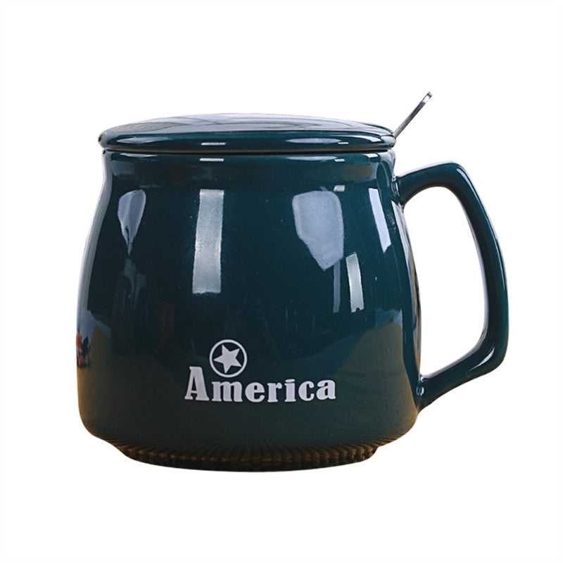 Skorter | America Theme Ceramic Coffee Mug
