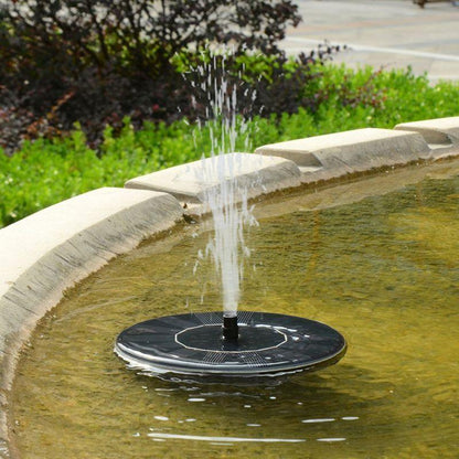 Skorter | SolarSpring Vital Solar Fountain | Floating Pond Pump | Garden Decoration | Solar Water Feature for Outdoors