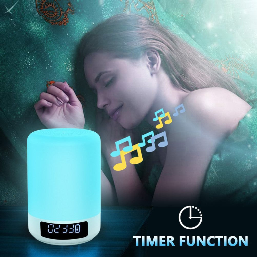 Skorter | Control Colorful LED Heavy Bass Wireless Bluetooth Speaker