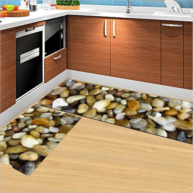 Skørter | Long Absorbent Patterned Non-Slip Kitchen Mats