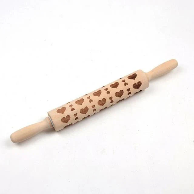 Skorter | Engraved rolling pin for creative patterns