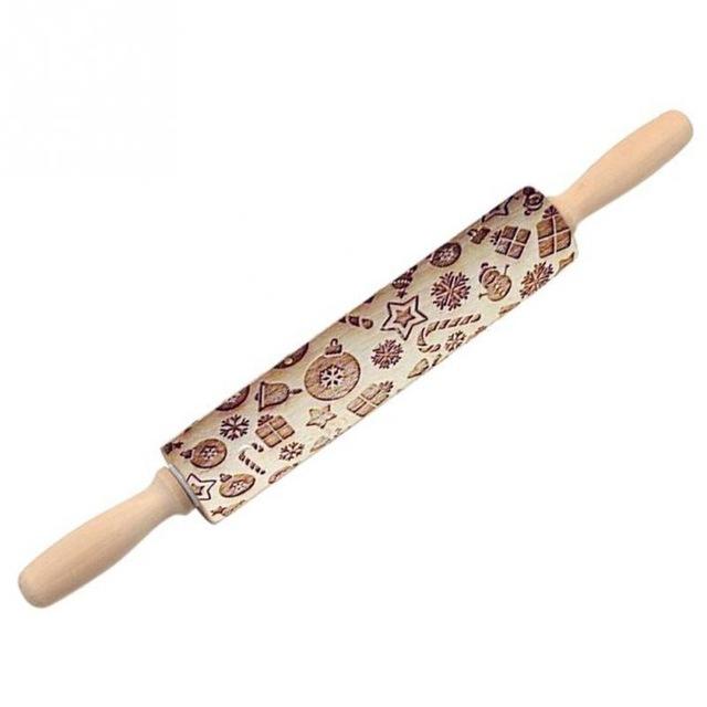 Skorter | Engraved rolling pin for creative patterns