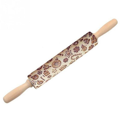Skorter | Engraved rolling pin for creative patterns