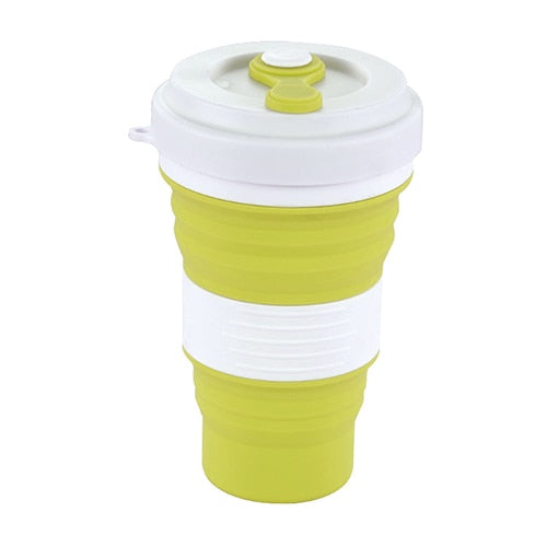Skorter | Expandable Silicone Travel Coffee Cup