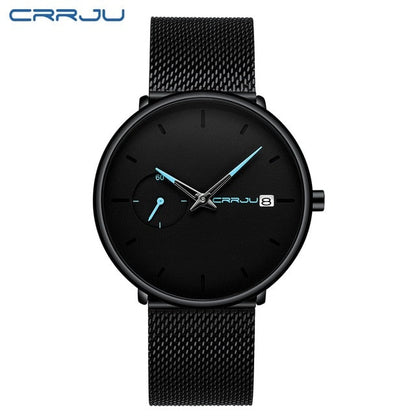 Skorter | Men's Luxury Water Resistant Sport Ultra Thin Dial Quartz Watch
