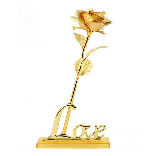Skorter | 24k gold-plated rose | Including certificate and luxurious gift box