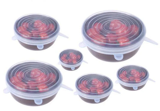Skorter | 6-piece Set Flexible Silicone Lid