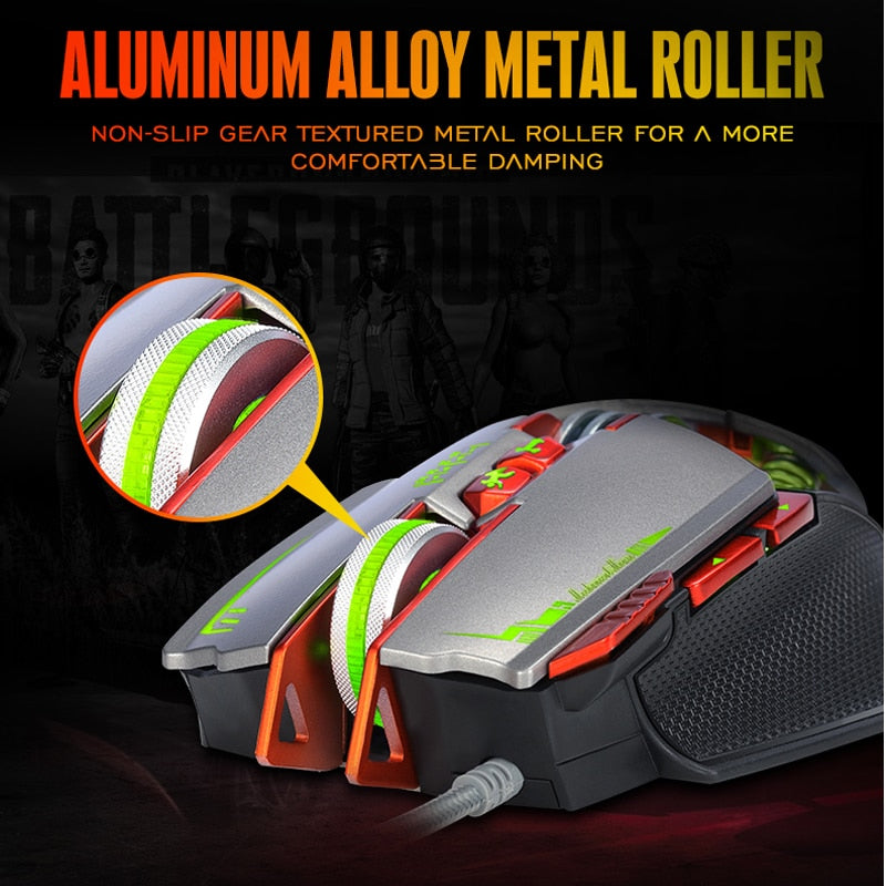 Skorter | V9 8 Buttons DPI Adjustable LED PRO Gaming Mouse