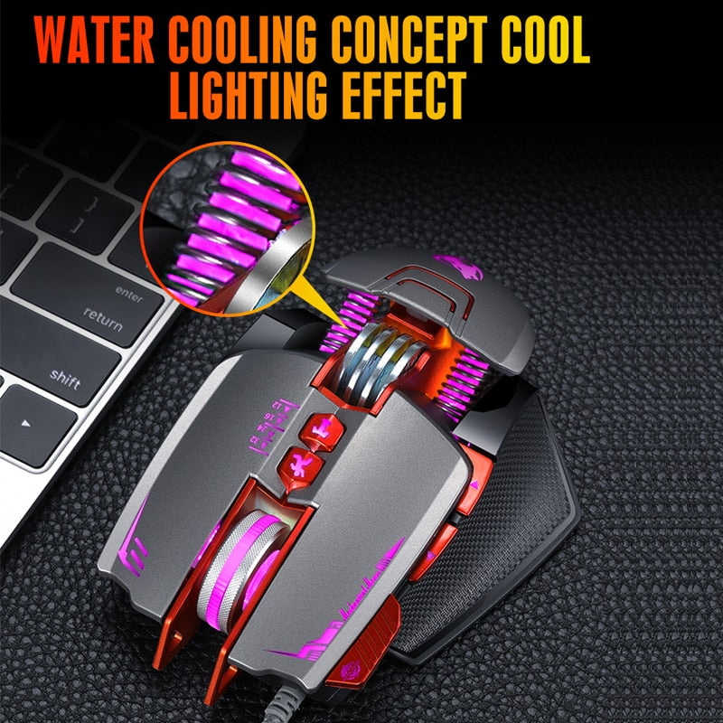 Skorter | V9 8 Buttons DPI Adjustable LED PRO Gaming Mouse