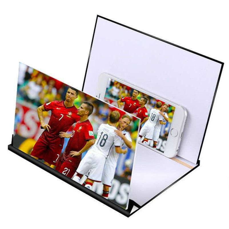 Skorter | | 8" Portable Folding Mobile Phone Screen Magnifier with Protective Case