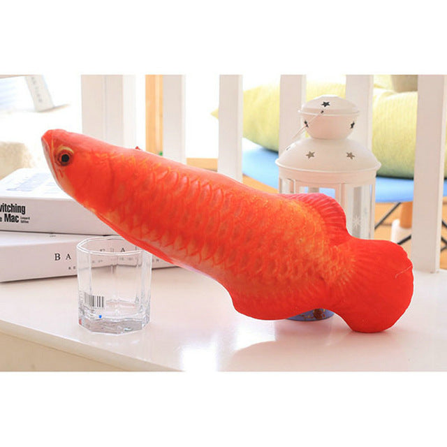 Skorter | Fish Shape Soft Plush Pillow for Cat - 5 Pcs Set