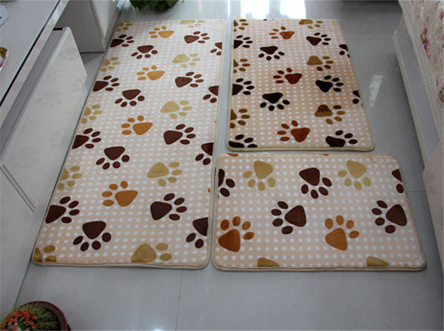 Skorter | 3 PC Soft Non-Slip Bath Mat Set