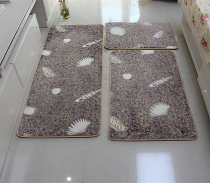 Skorter | 3 PC Soft Non-Slip Bath Mat Set