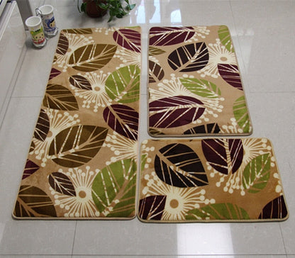 Skorter | 3 PC Soft Non-Slip Bath Mat Set