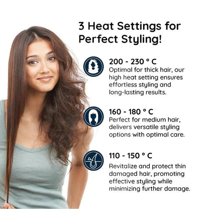 Professional 2 in 1 Rotating Iron Hair Brush - SKØRTER