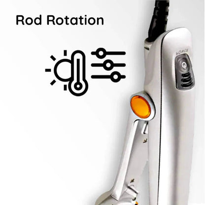 Professional 2 in 1 Rotating Iron Hair Brush - SKØRTER
