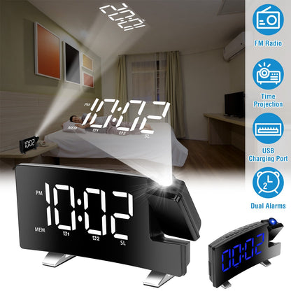 Skorter | Projector Alarm Clock with Radio